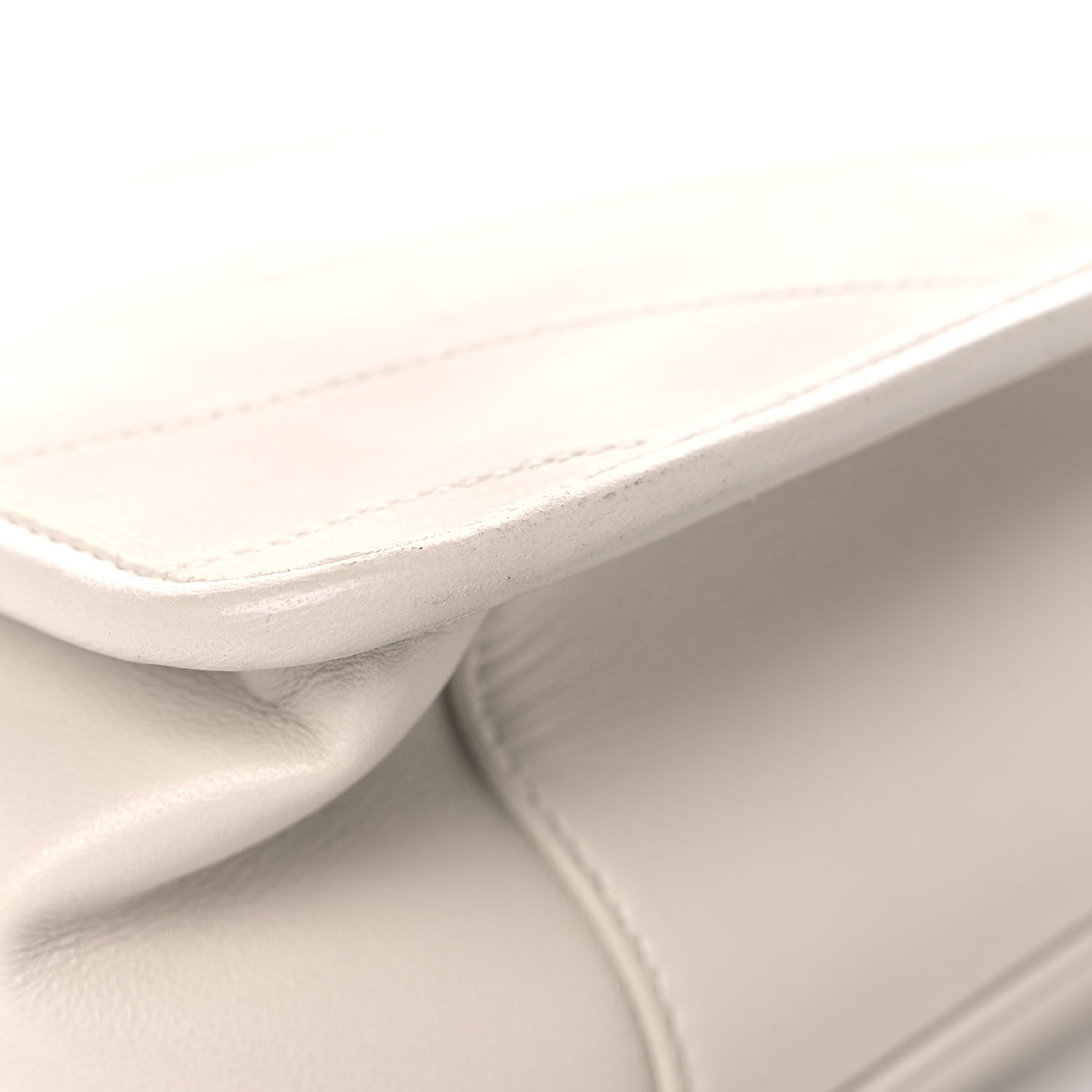 Saint Laurent Lambskin Matelasse Monogram Medium Niki Chain Satchel Ivory 13 of 16