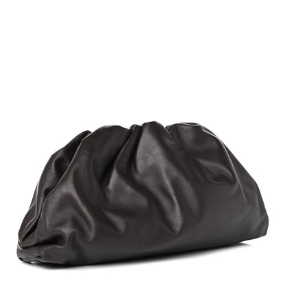 Bottega Veneta Smooth Butter Calf The Pouch Oversized Clutch Fondant 3 of 8
