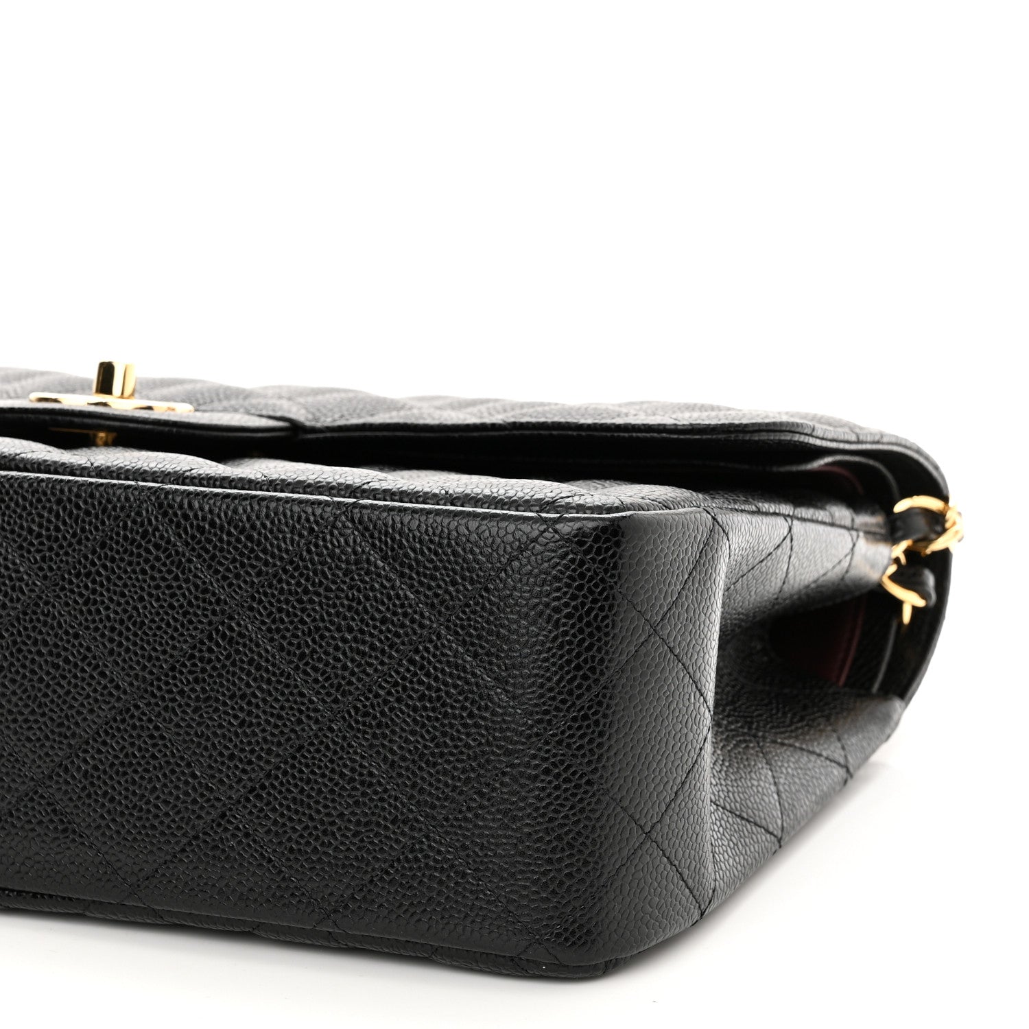 Chanel Caviar Quilted Jumbo Double Flap Black 10 of 10