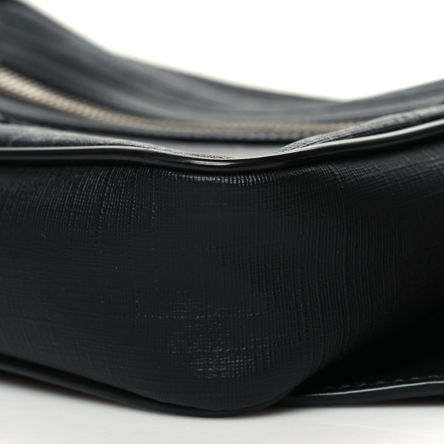 Soft GG Supreme Monogram Web Belt Bag Black Grey