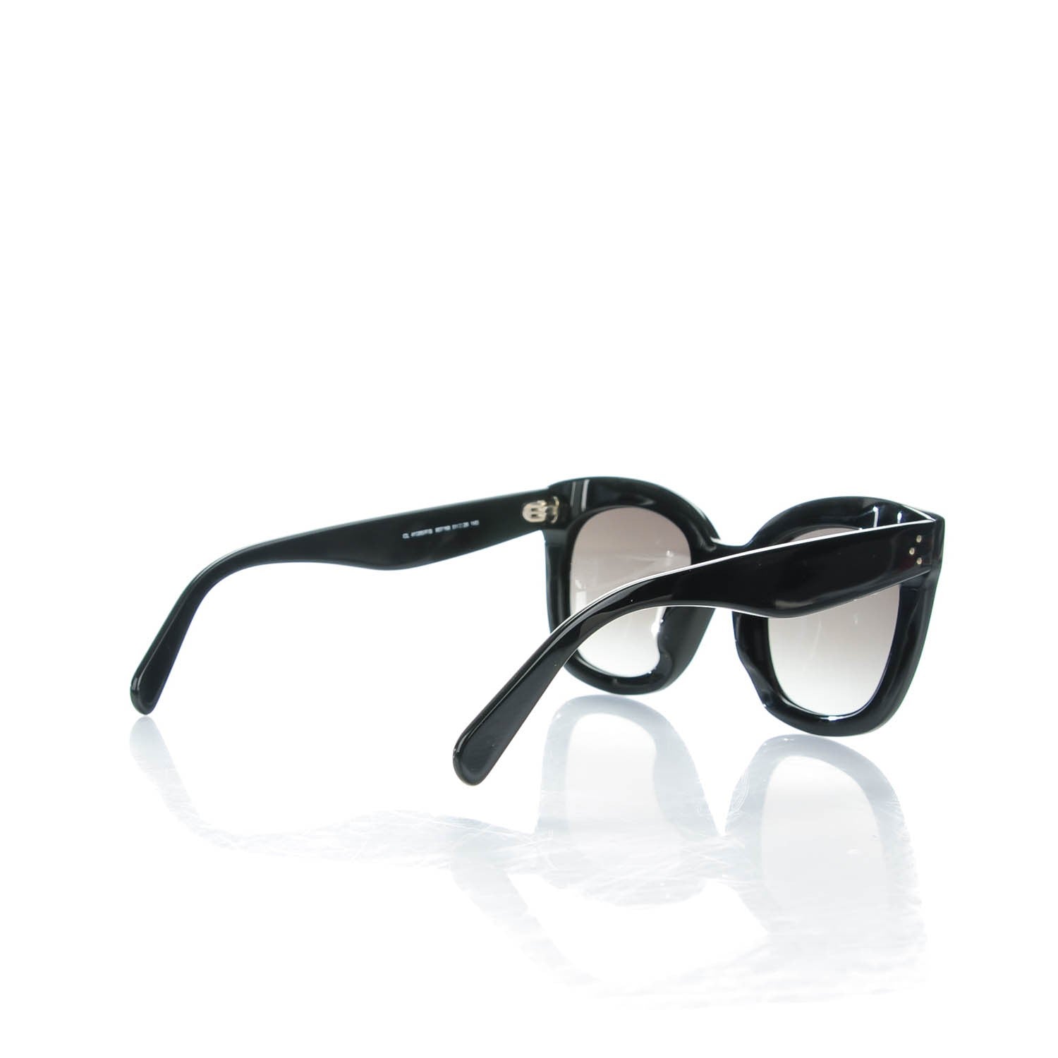 Celine Acetate Baby Marta Sunglasses CL 41385/F/S Black 3 of 6