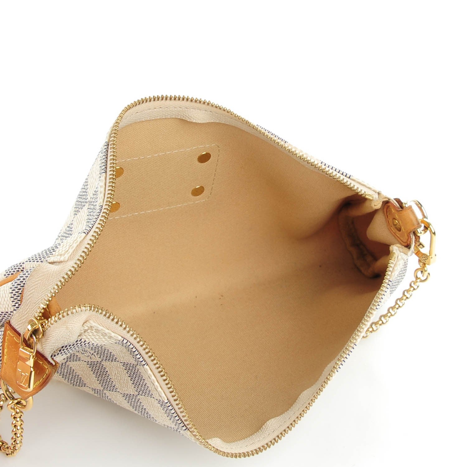 Louis Vuitton Damier Azur Eva Clutch 5 of 7