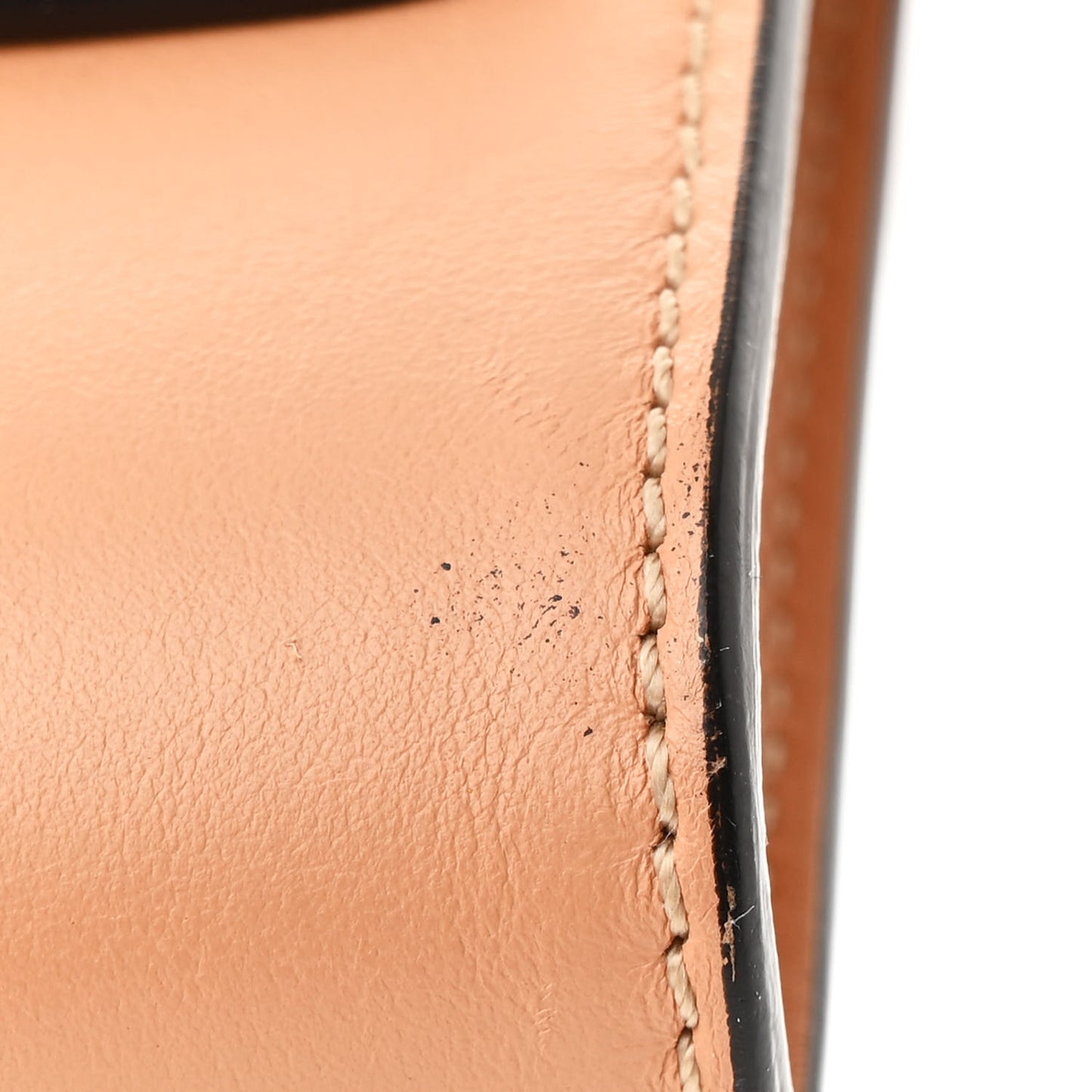 Suede Calfskin Small Faye Shoulder Bag Cement Pink