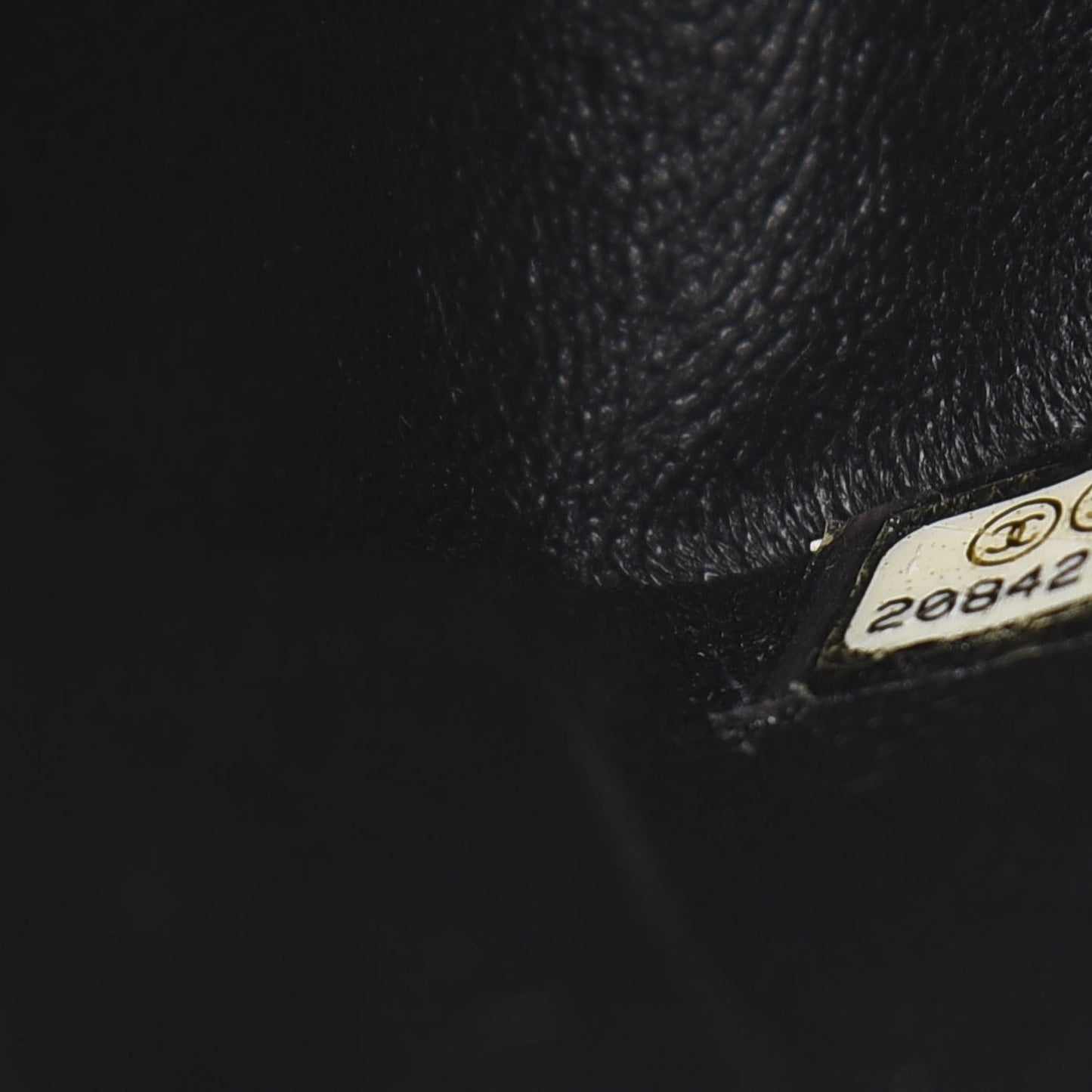 Aged Calfskin Lucky Charms 2.55 Reissue 224 Flap Black