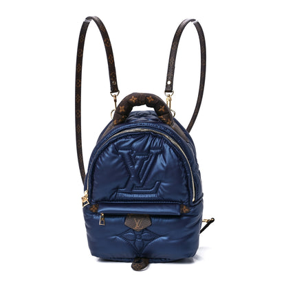 Louis Vuitton Econyl Mini Monogram Pillow Palm Springs Backpack Mini Navy 1 of 11