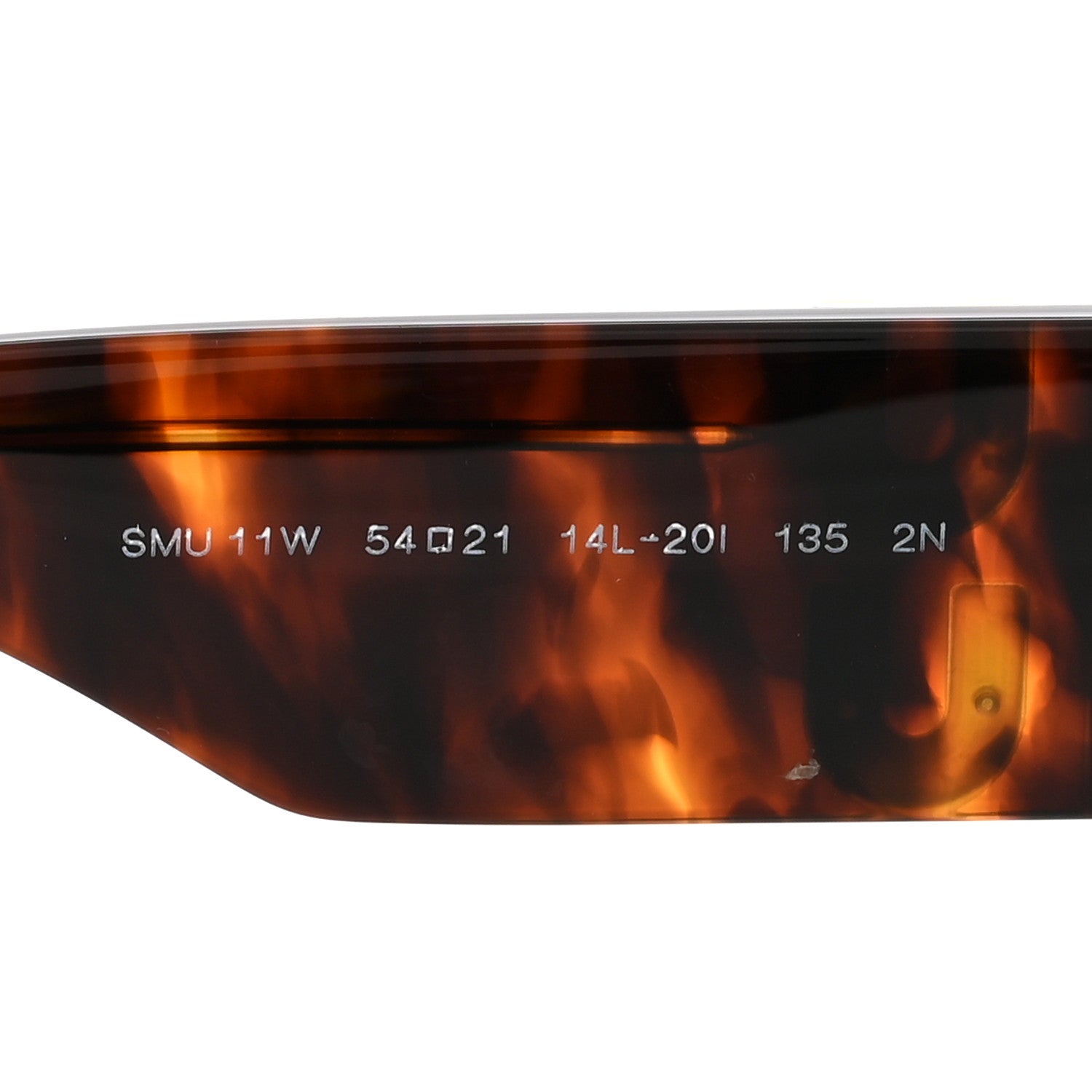 Miu Miu Acetate Oval Glimpse Sunglasses SMU11W Tortoise 6 of 8