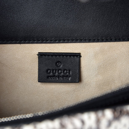 Gucci GG Supreme Monogram Elaphe Elephant Embroidered Small Dionysus Shoulder Bag 6 of 9