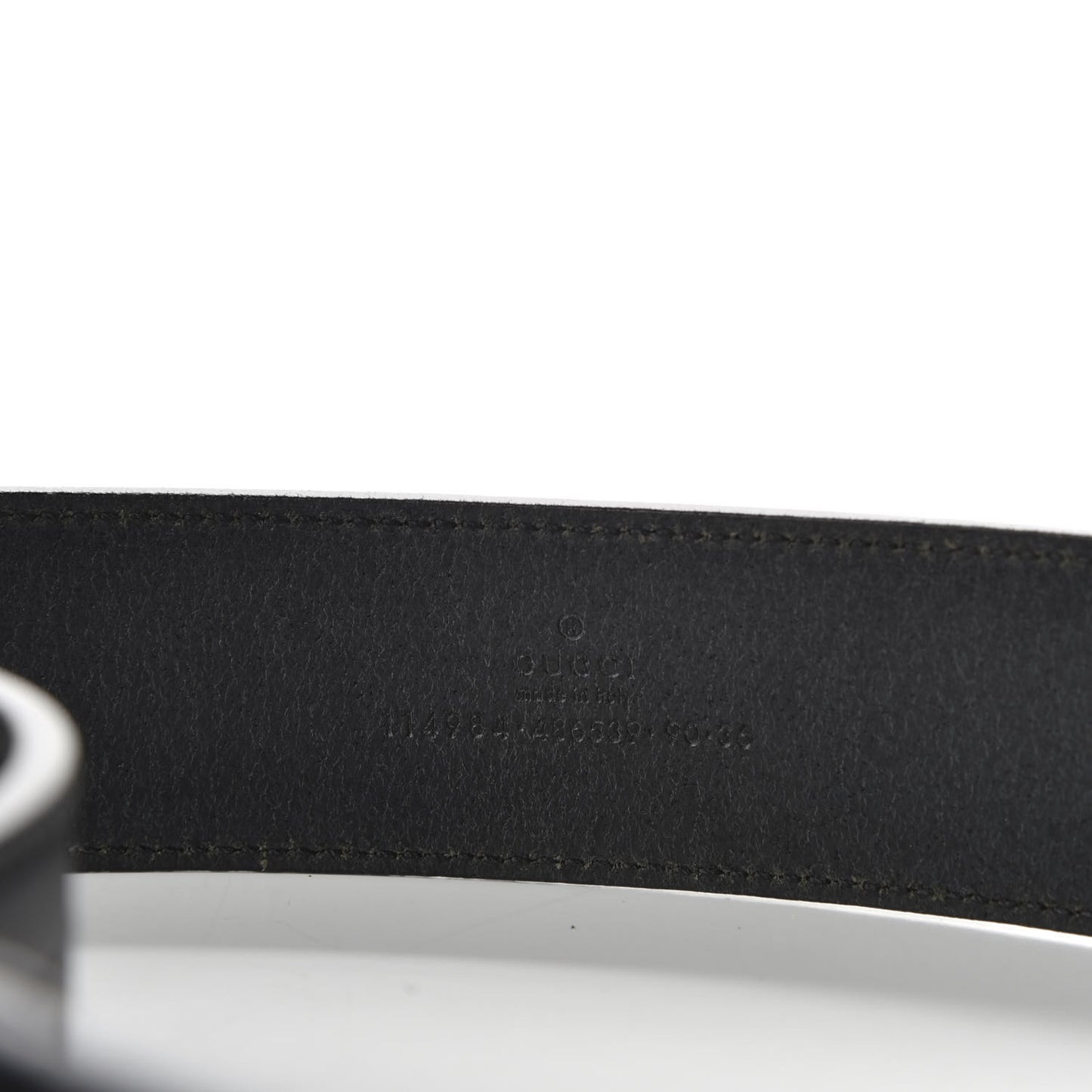 Calfskin Interlocking G 40mm Belt 90 36 Black