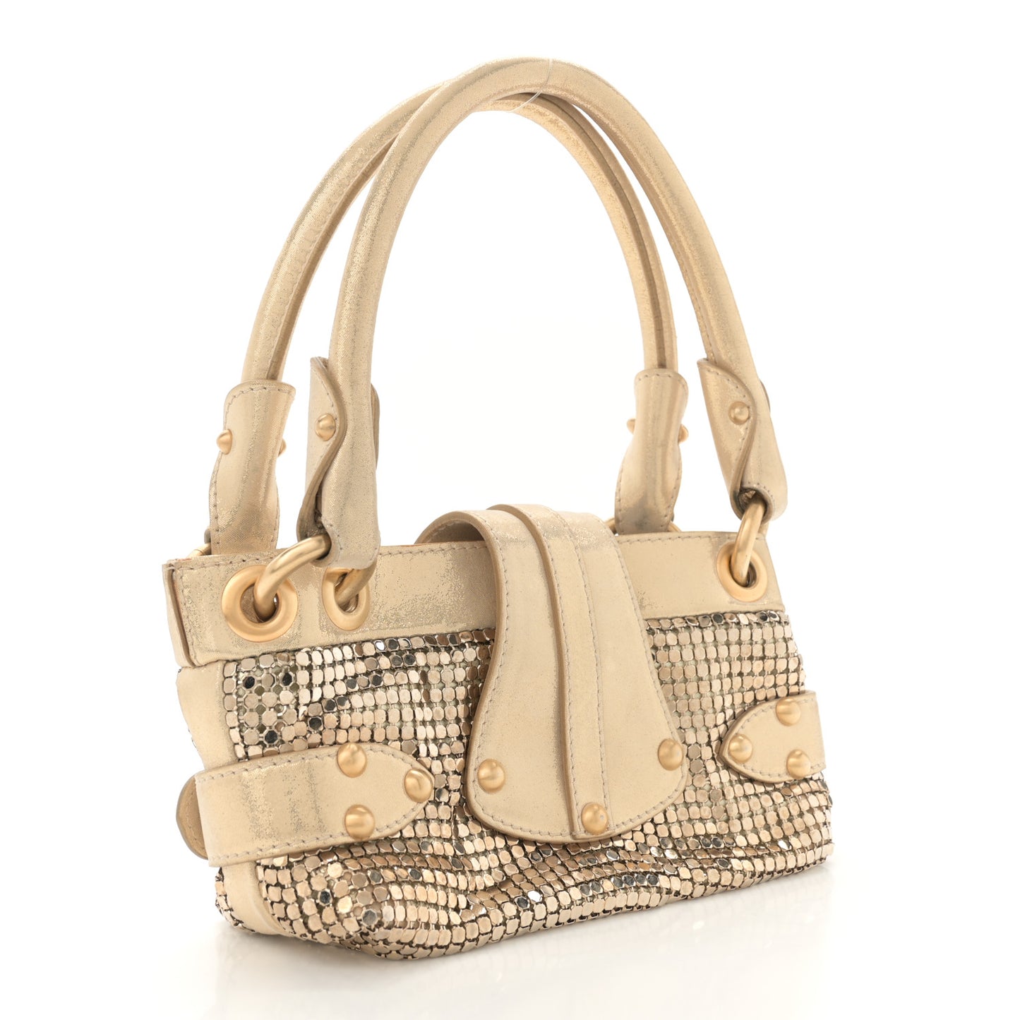 Lame Chainmail Mini Tulita Gold