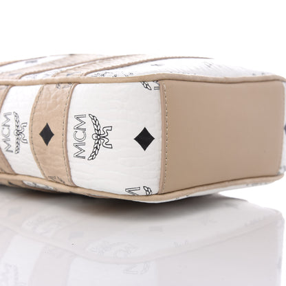 MCM Visetos Spot Crossbody Bag Beige 6 of 8