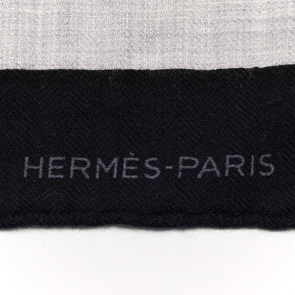 Hermes Cashmere Silk Brazilian Horses Shawl 140 2 of 4