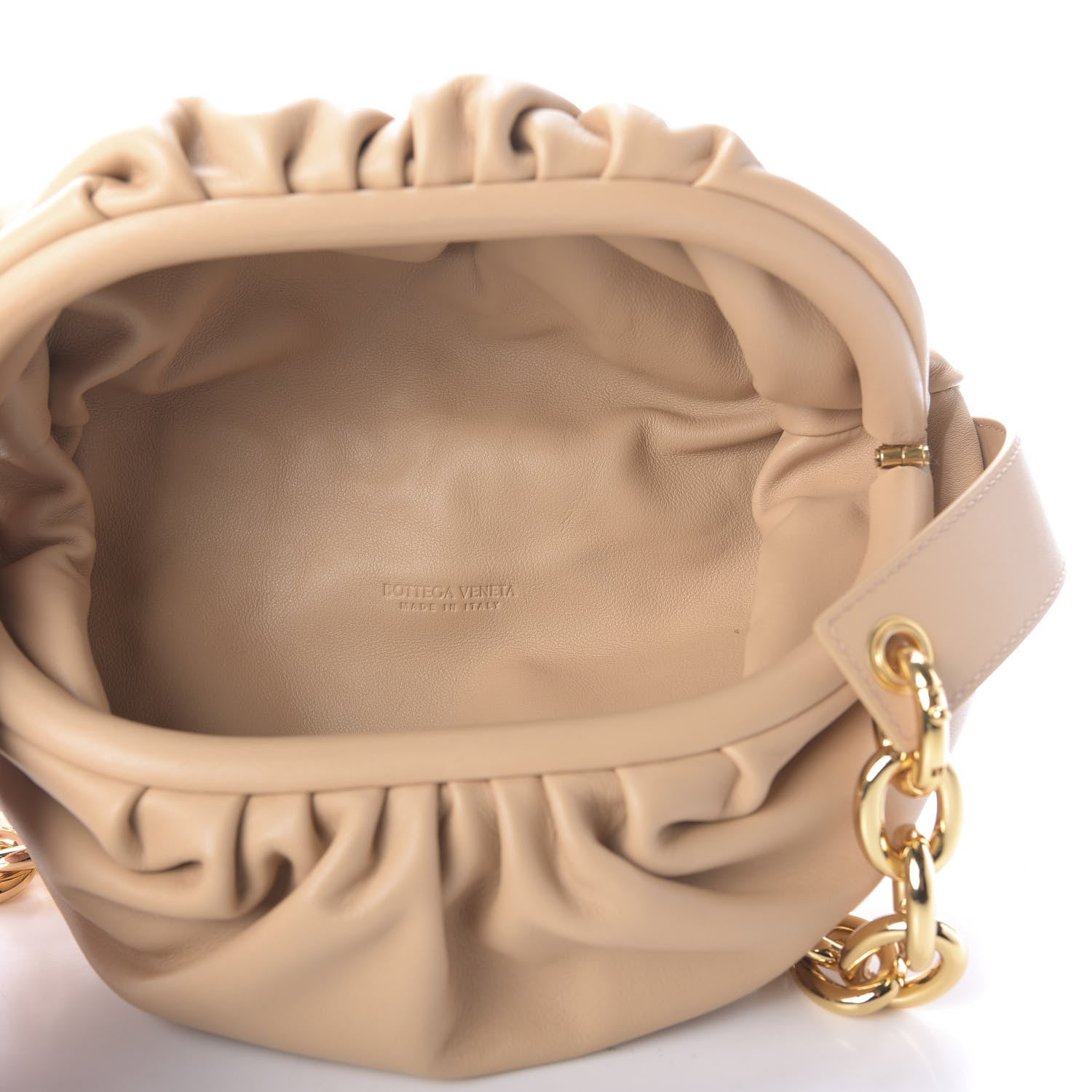 Bottega Veneta Nappa The Belt Chain Pouch Almond 5 of 9