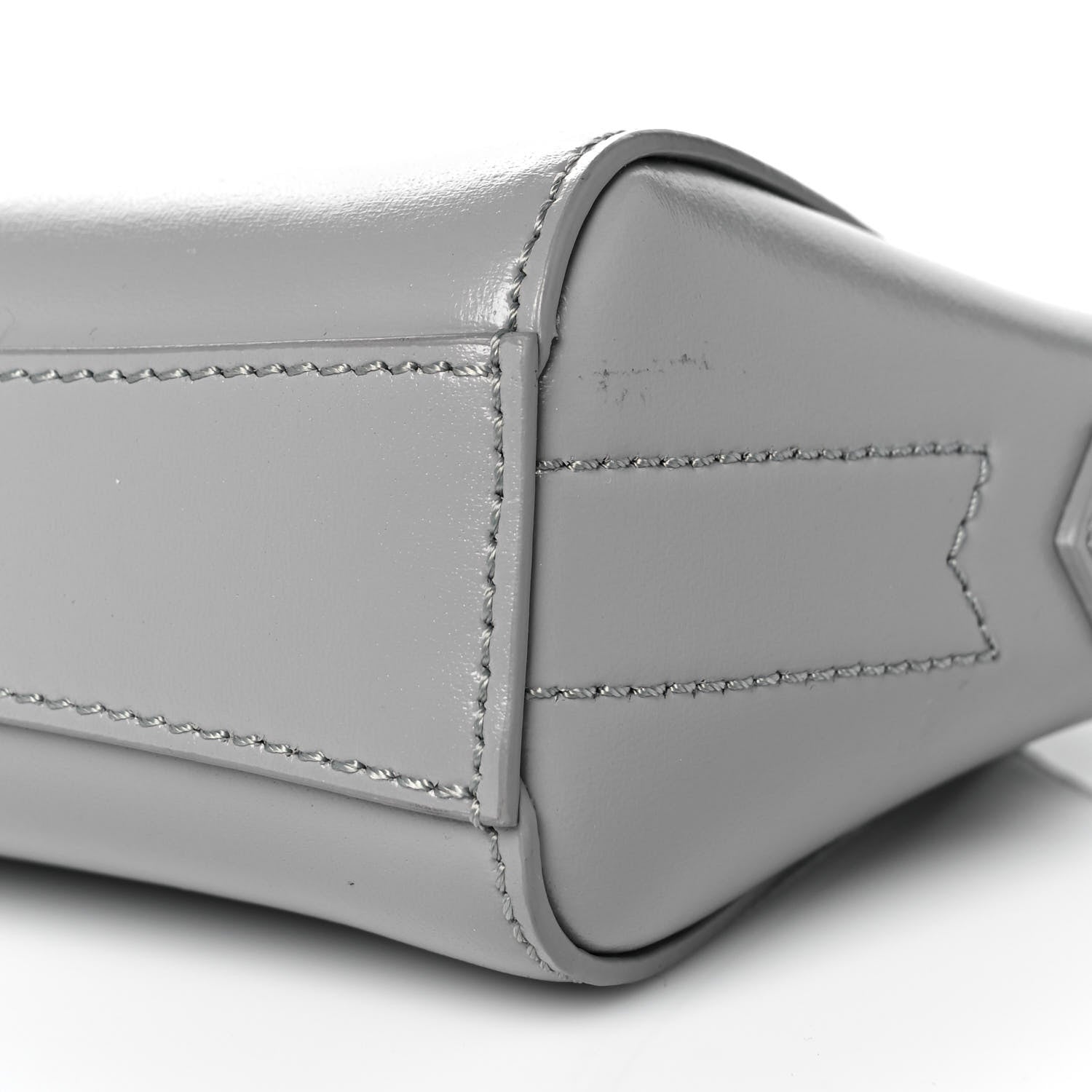 Givenchy Sugar Goatskin Nano Antigona Pearl Grey 9 of 10