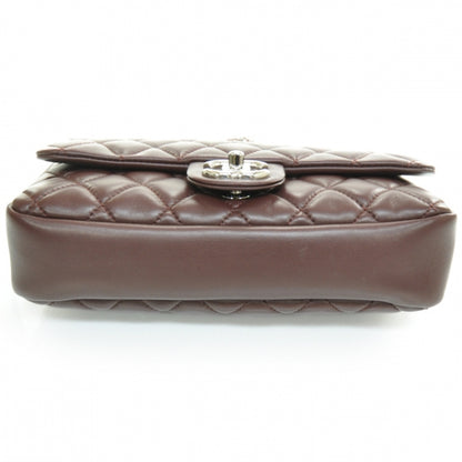 Chanel Lambskin Medium Coco Rain Flap Bordeaux 4 of 13