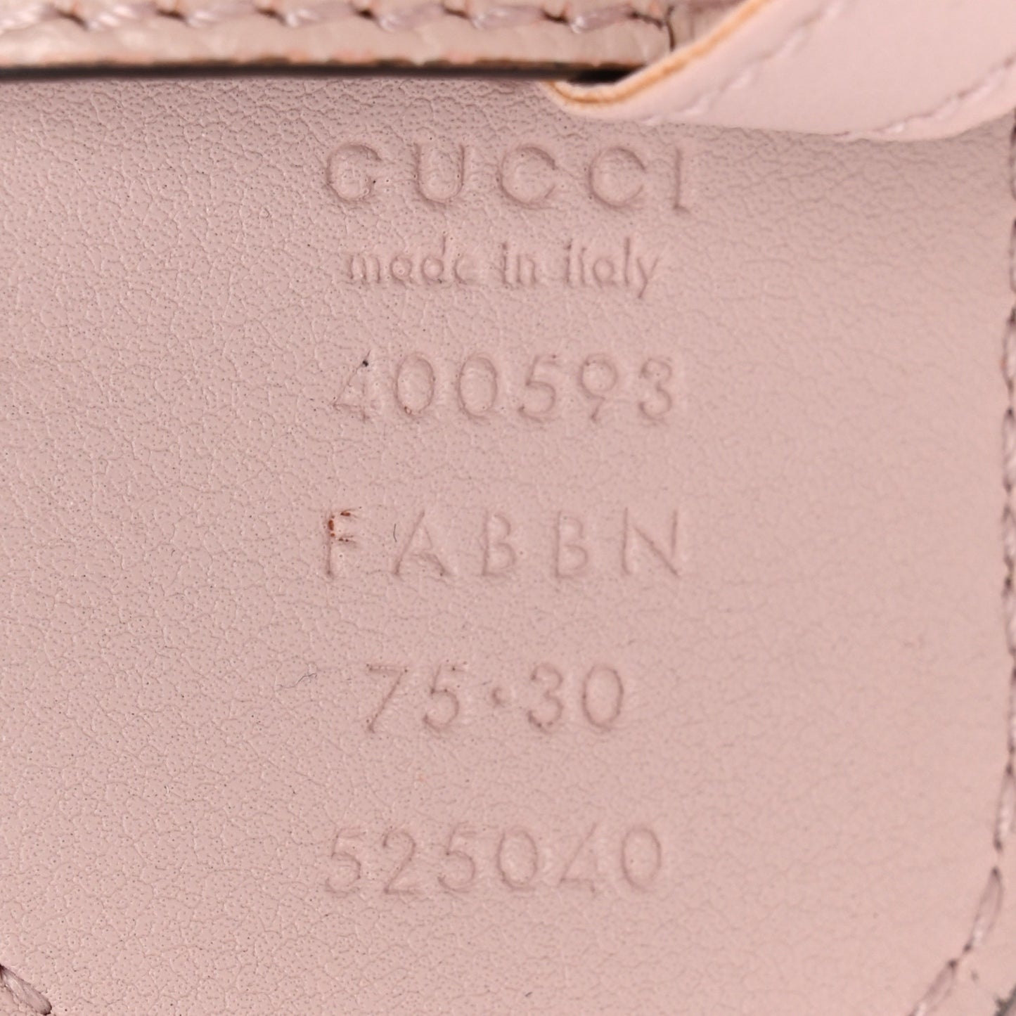 Monogram Jumbo GG Textured Dollar Calfskin Double G Belt 75 30 Camel Pink