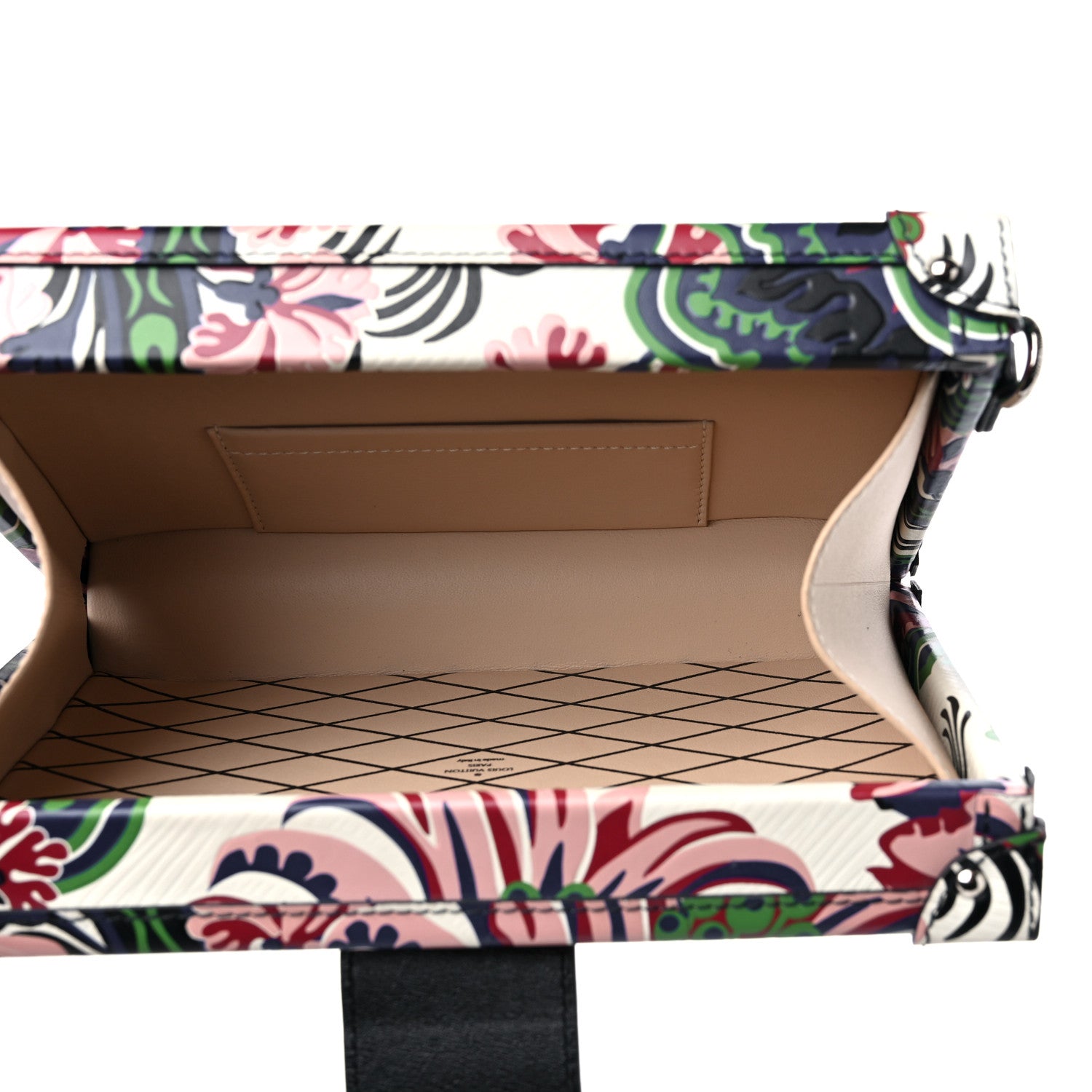 Louis Vuitton Epi Floral Petite Malle Rose Poudre Creme 5 of 9