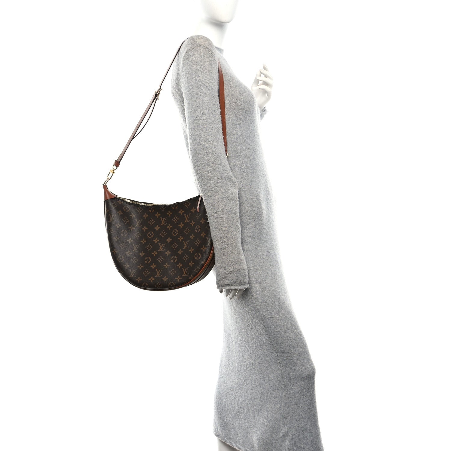Louis Vuitton Reverse Monogram Loop Hobo 2 of 10