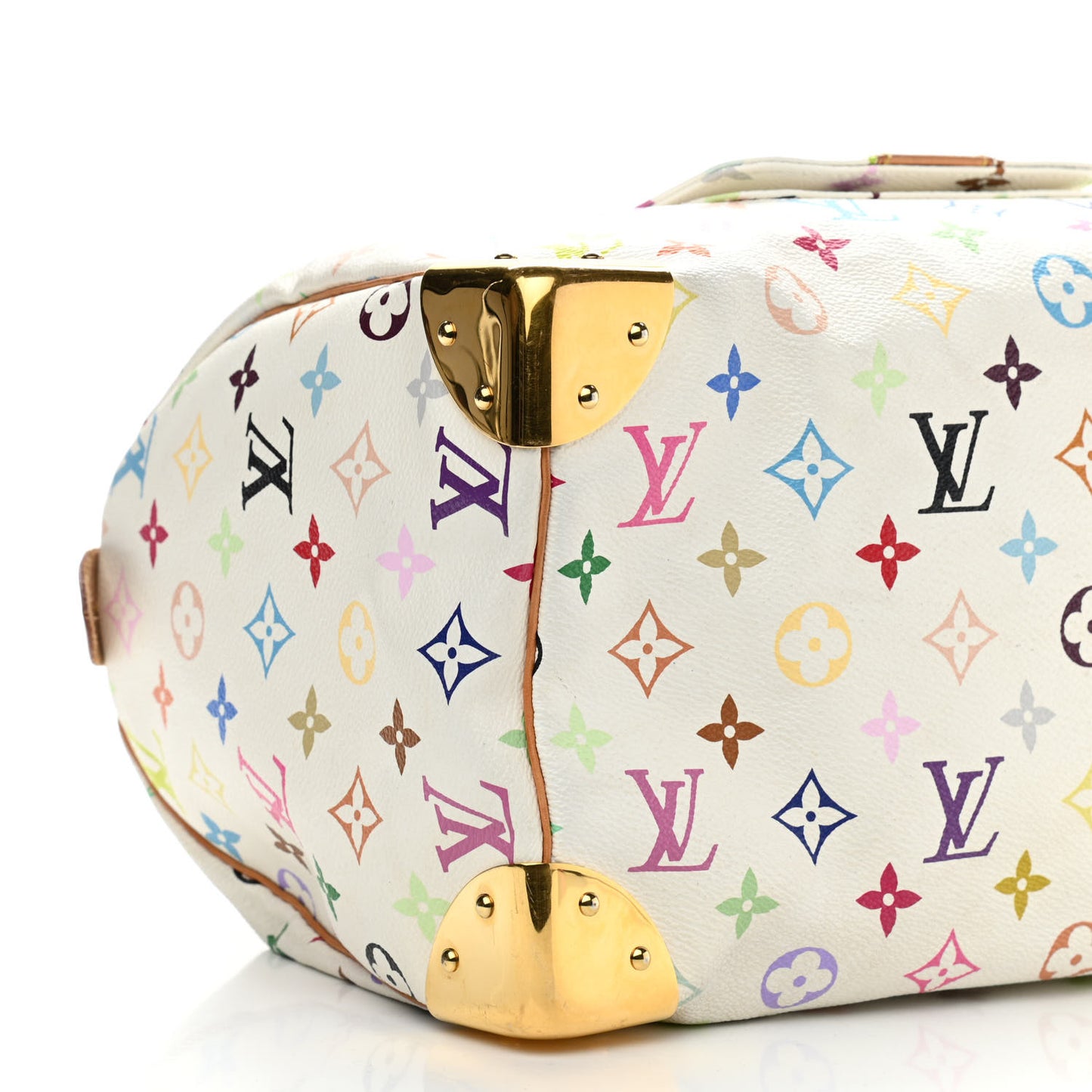Monogram Multicolor Speedy 30 White