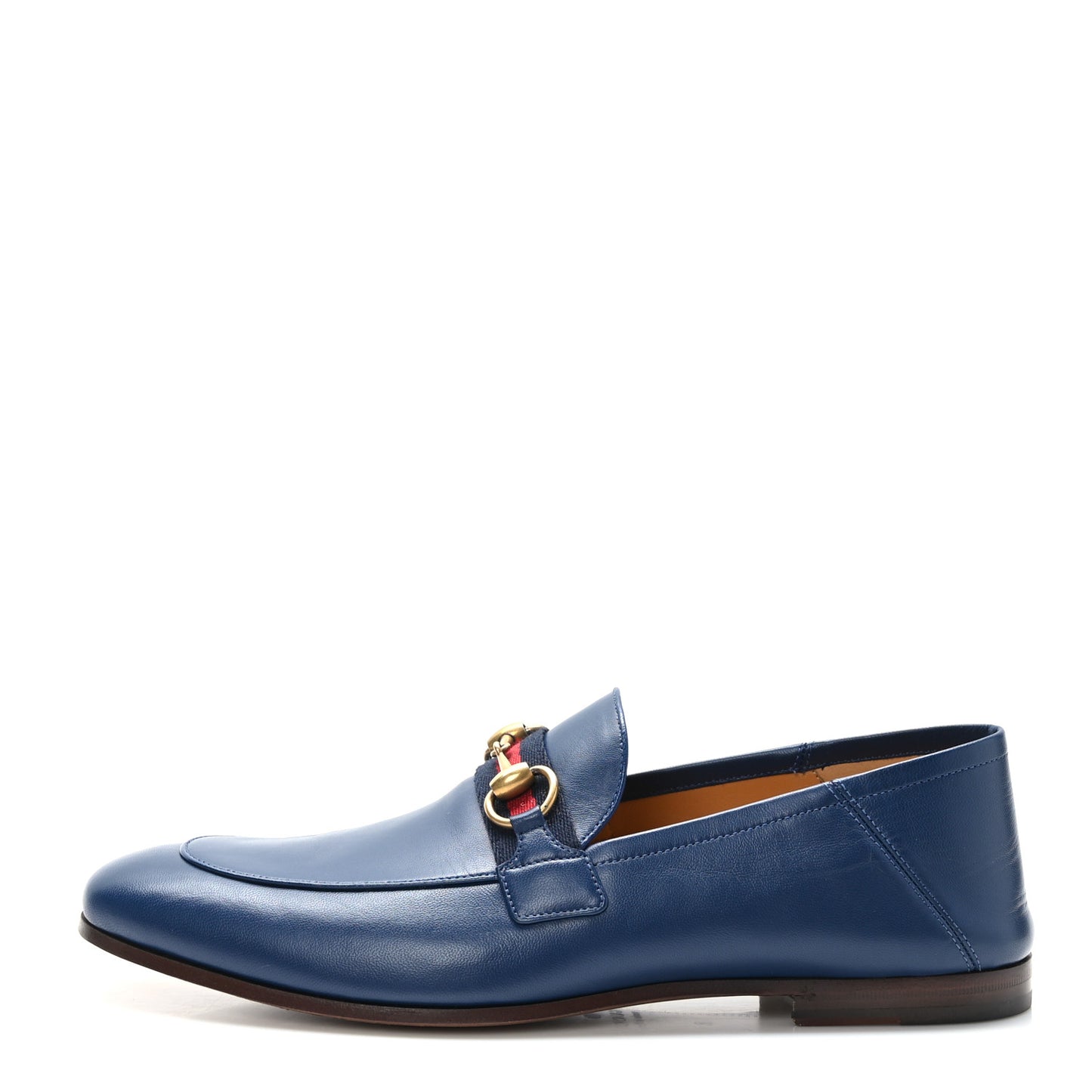 Agnello Plonge Granada Kid Web Mens Horsebit Loafers 8 Royale