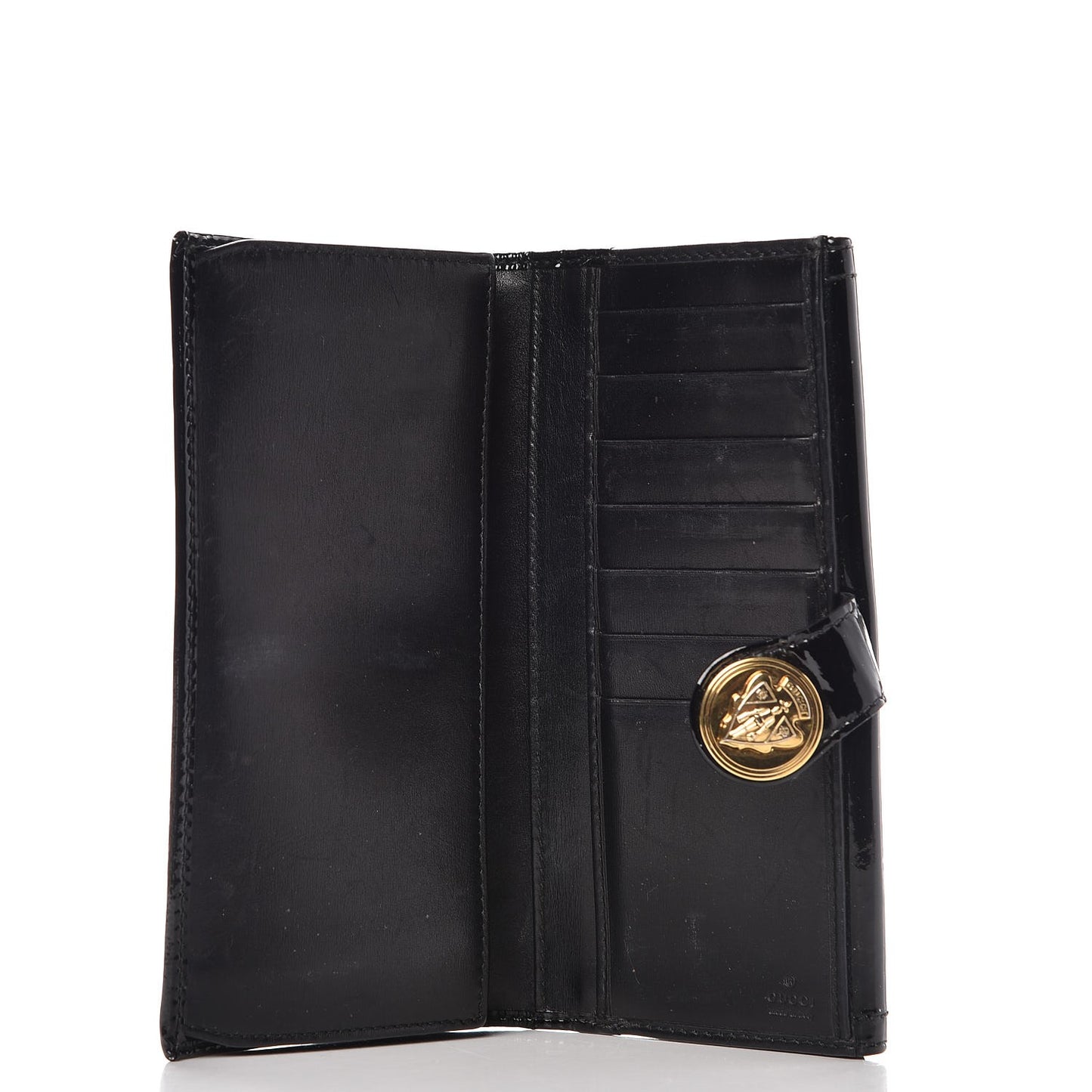 Patent Hysteria Continental Wallet Black