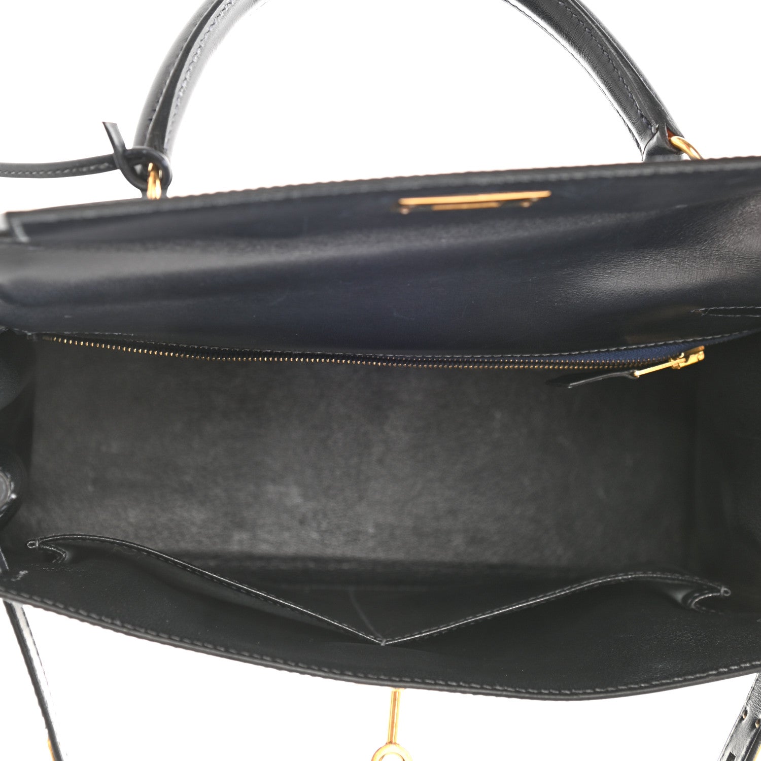 Hermes Box Kelly Retourne 28 Indigo 5 of 20