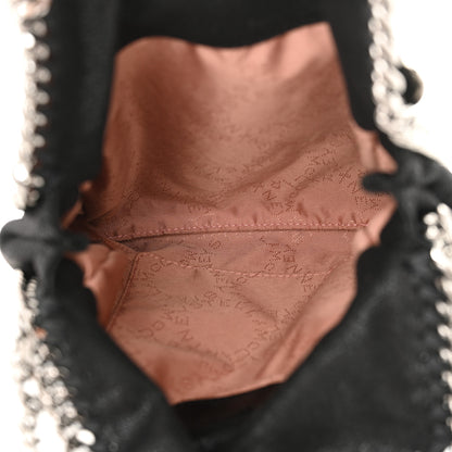 Stella McCartney Shaggy Deer Mini Falabella Tote Black 5 of 9