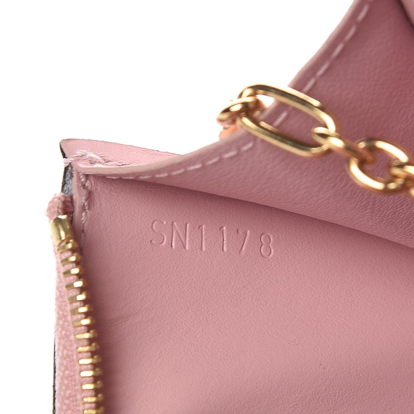 Vernis Key Pouch Rose Ballerine