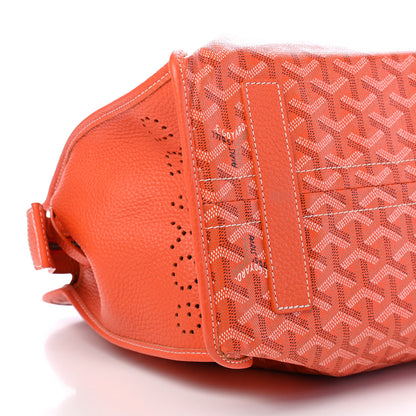 Goyard Goyardine Sac Hardy Pet Carrier PM Orange 8 of 9