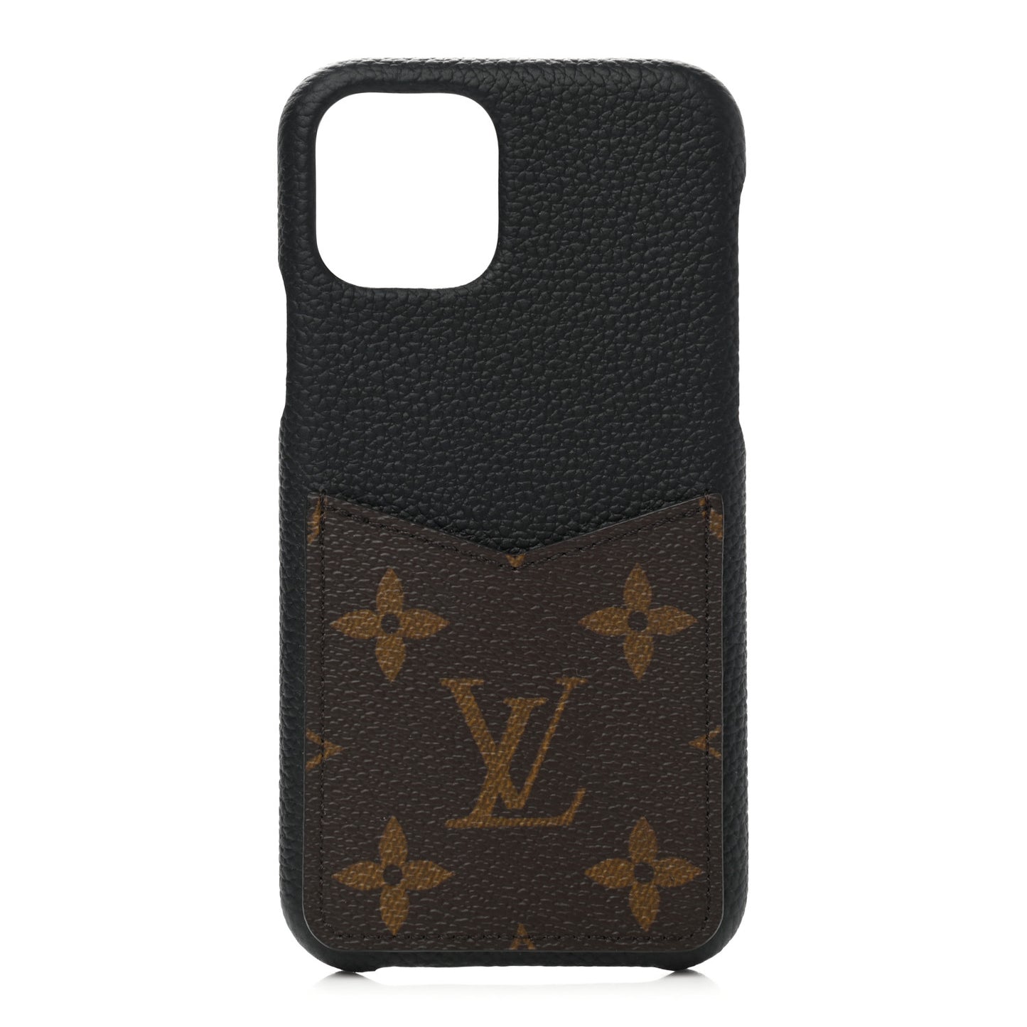 Monogram iPhone 11 Pro Bumper Black