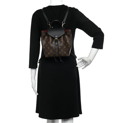 Louis Vuitton Monogram BB Montsouris NM Backpack Black 2 of 11