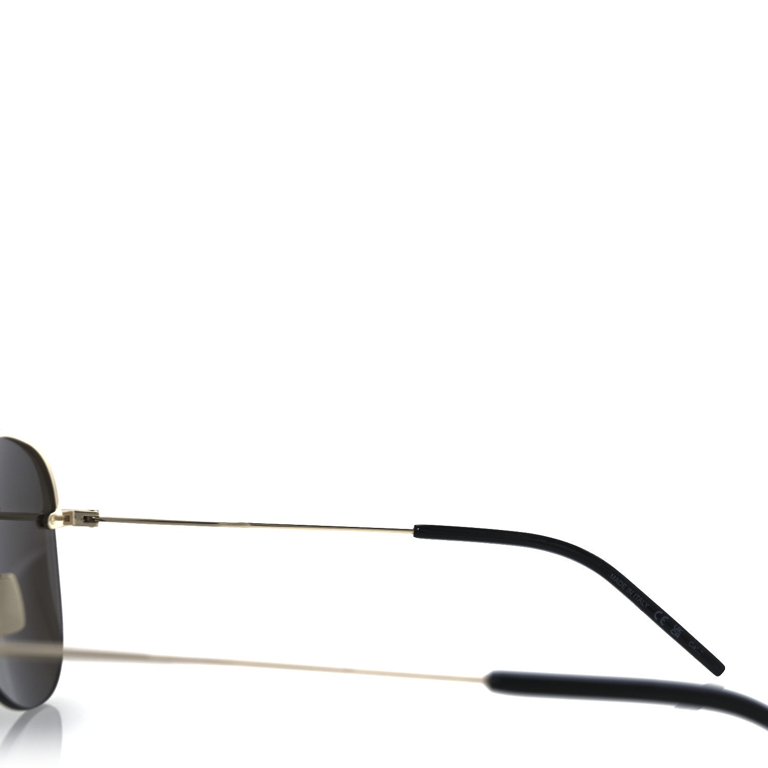 Saint Laurent Aviator Classic 11M Sunglasses Gold 5 of 7