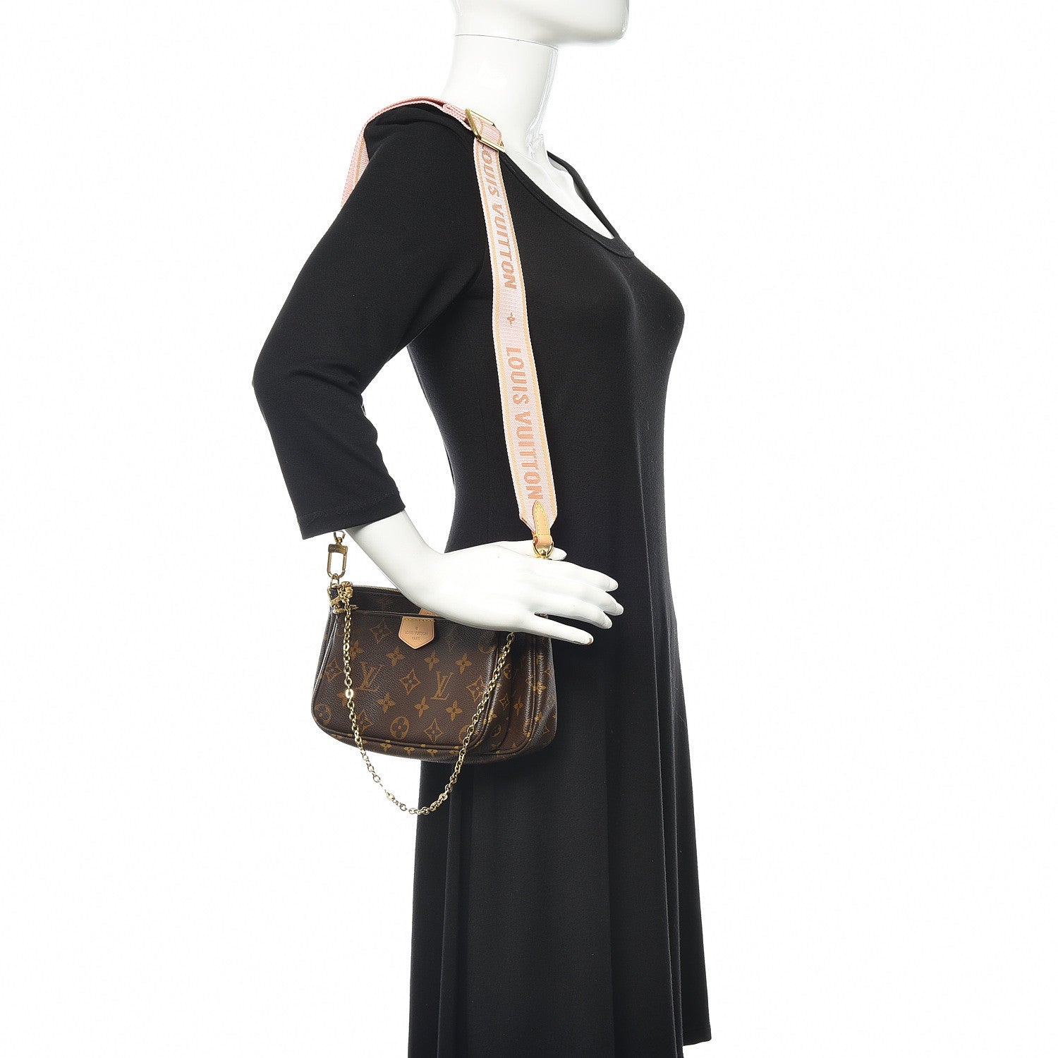 Louis Vuitton Monogram Multi Pochette Accessories Rose Clair 2 of 10