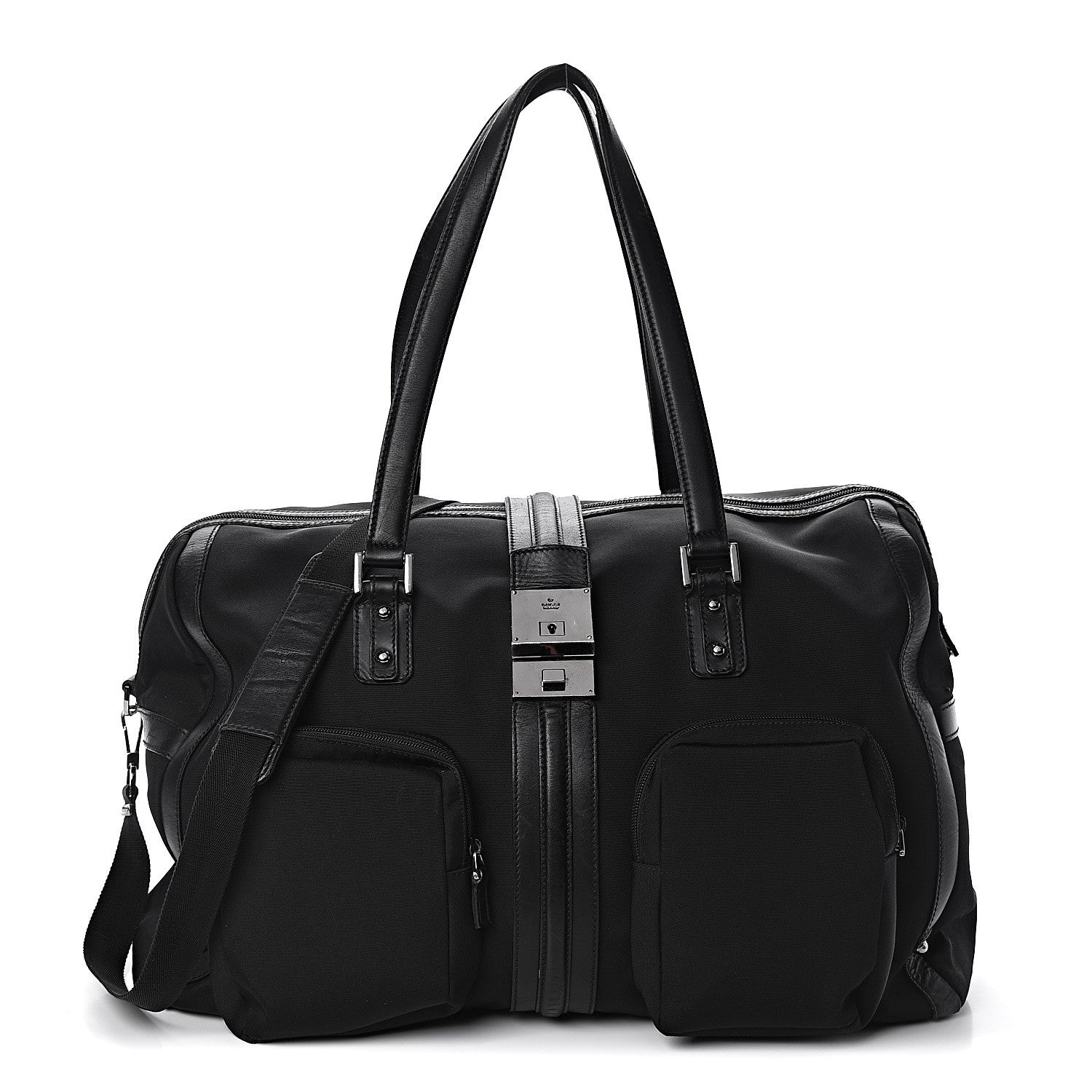 Gucci Nylon Duffle Black 1 of 12