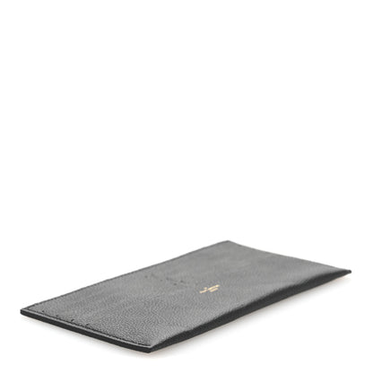 Louis Vuitton Calfskin Felicie Chain Wallet Card Holder Insert Black 4 of 6