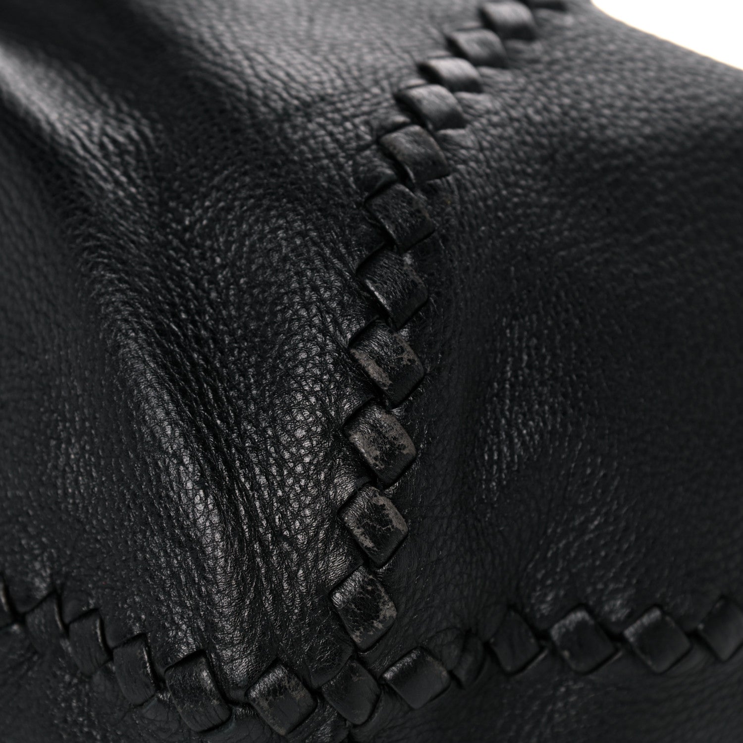Bottega Veneta Cervo Deerskin Large Hobo Black 6 of 19