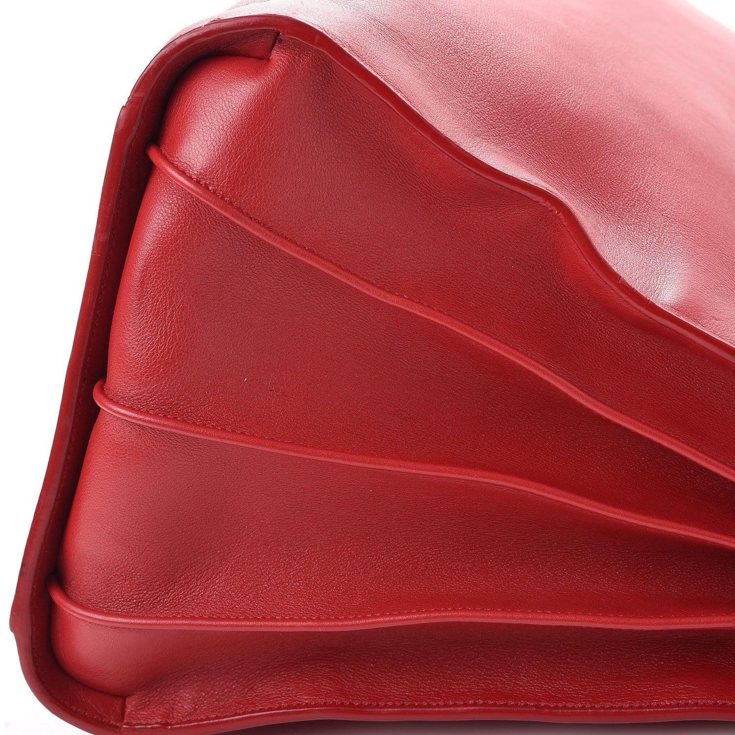 Saint Laurent Calfskin Large Sac de Jour Carryall Rouge Orient 16 of 16