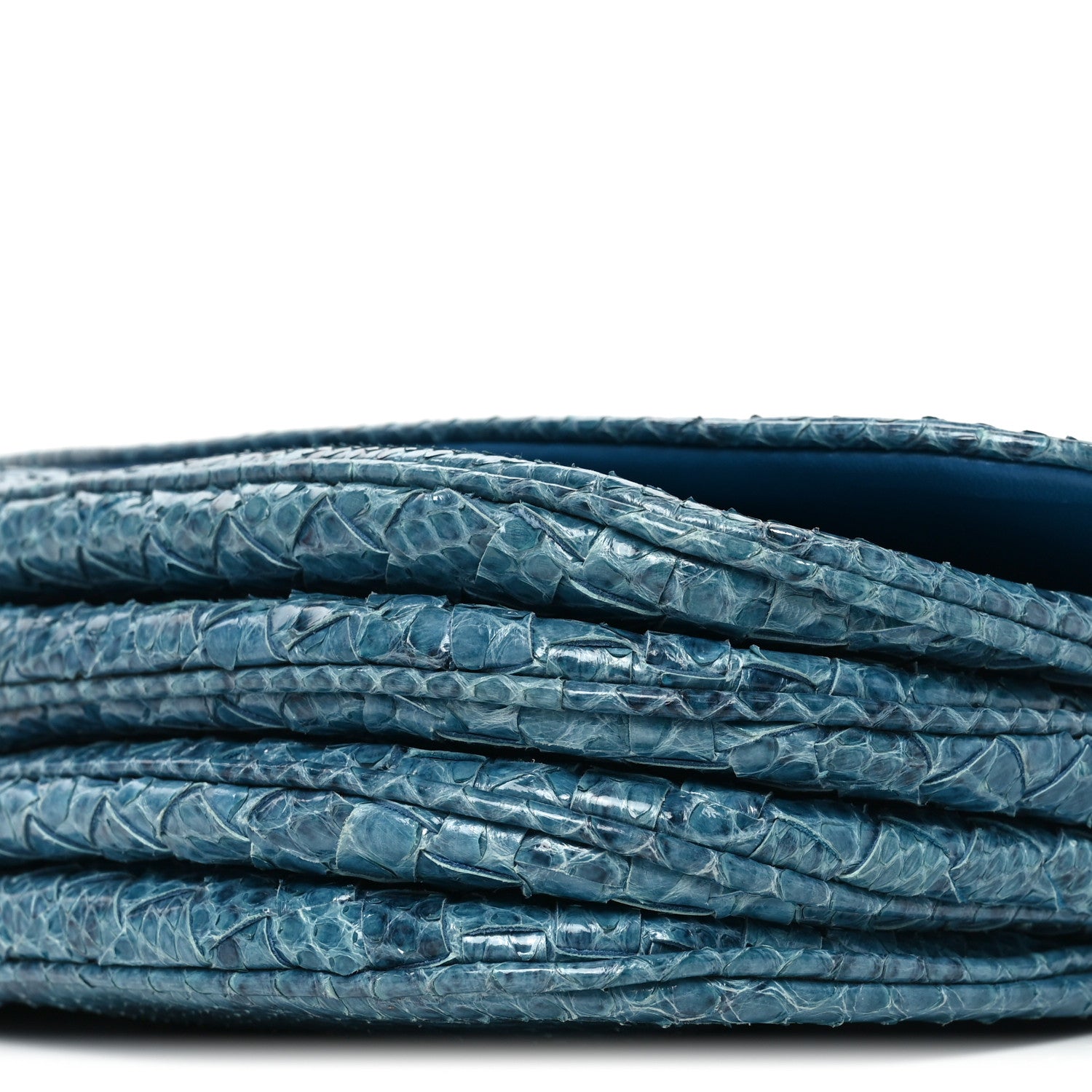 Bottega Veneta Ayers Crossbody Messenger Blue 9 of 9