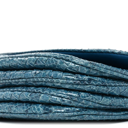Bottega Veneta Ayers Crossbody Messenger Blue 9 of 9