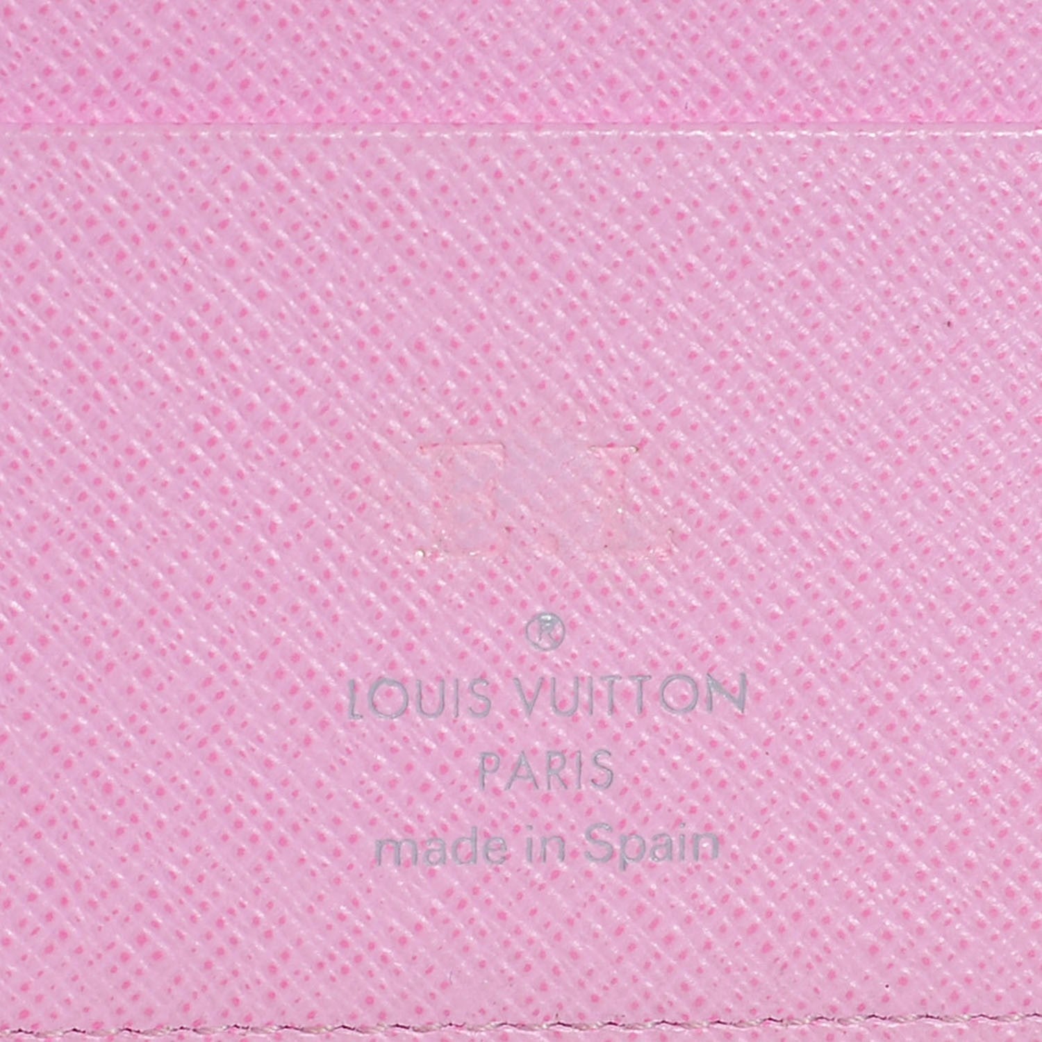 Louis Vuitton Monogram Multicolor Insolite Wallet White Litchi 5 of 7