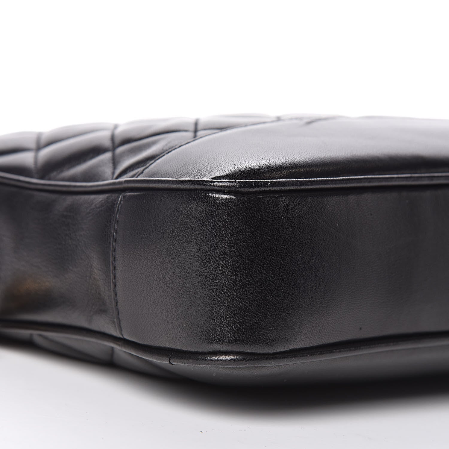 Chanel Lambskin Quilted Shoulder Bag Black 11 of 13