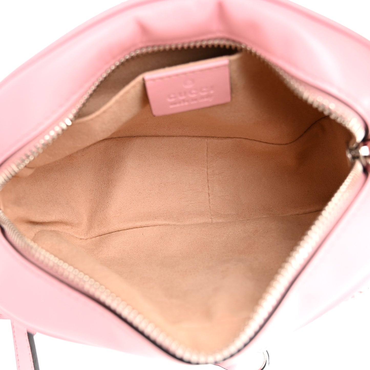 Calfskin Matelasse Mini GG Marmont Chain Shoulder Bag Wild Rose