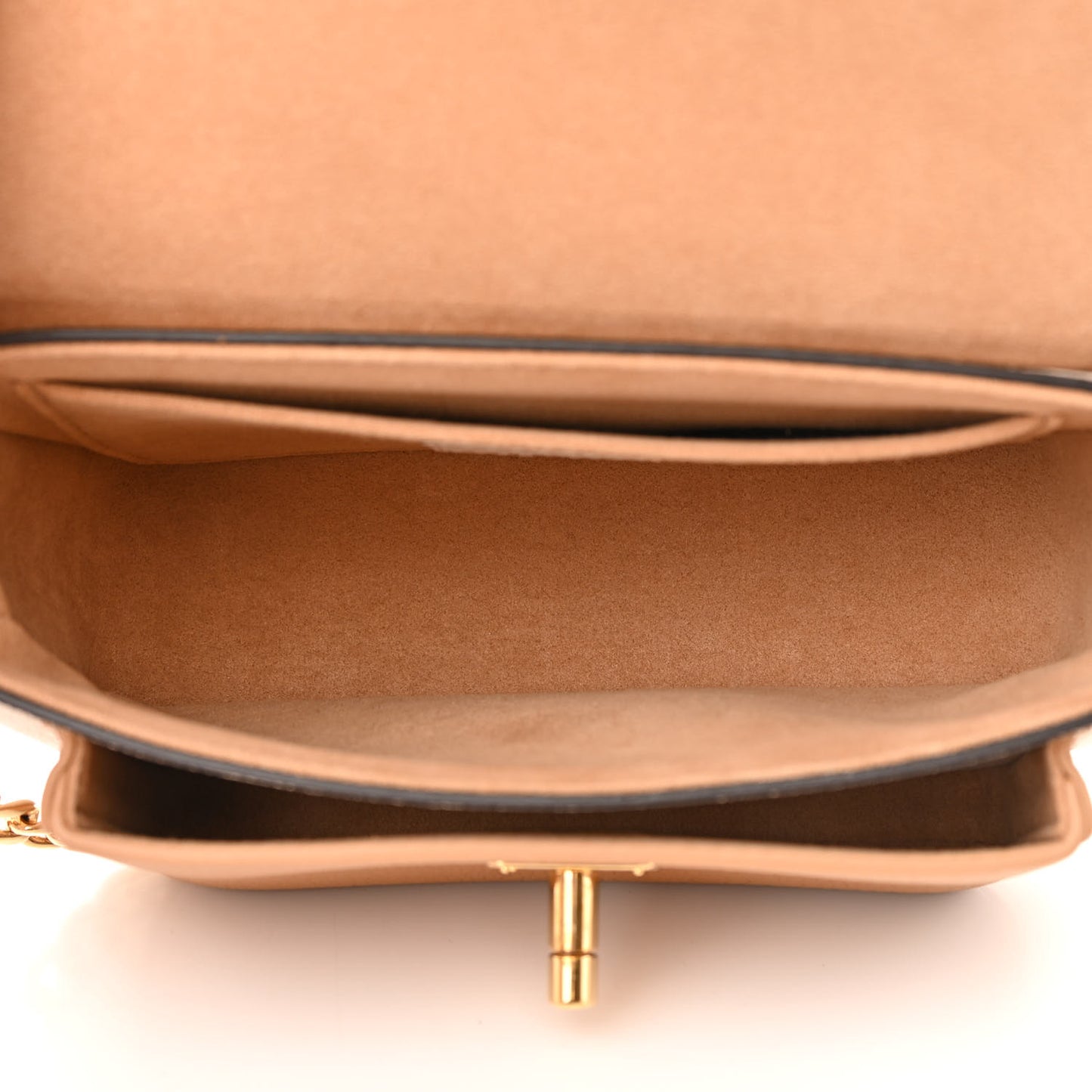 Grained Calfskin Lockme Tender Quartz
