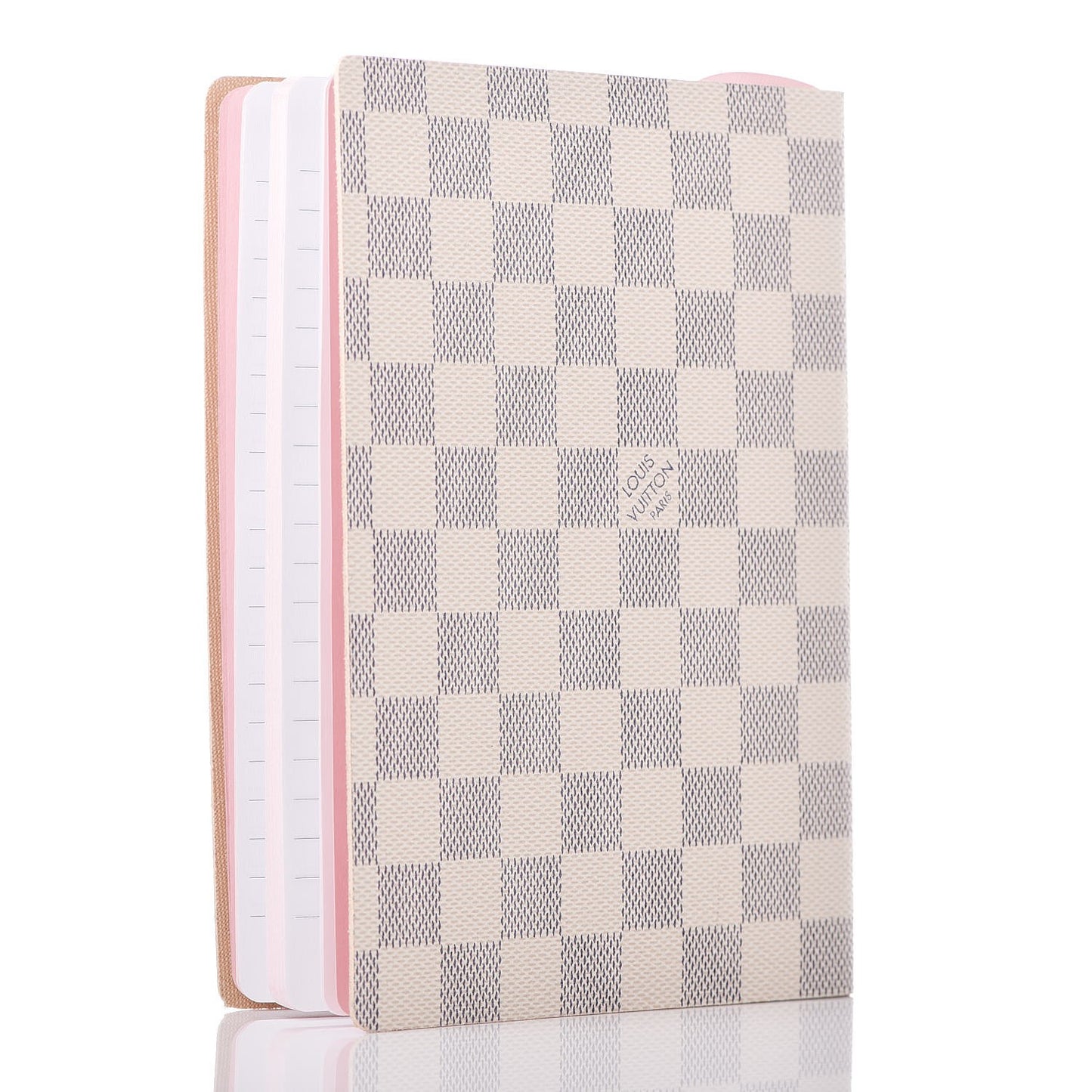 Damier Azur Summer Trunks Clemence Notebook MM
