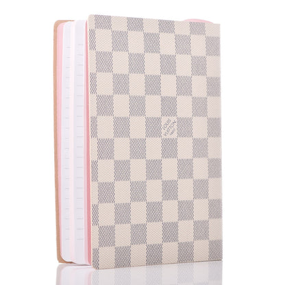Louis Vuitton Damier Azur Summer Trunks Clemence Notebook MM 3 of 7