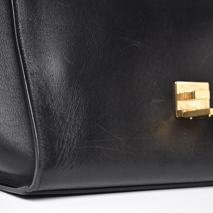 Celine Smooth Calfskin Medium Trapeze Black 9 of 16