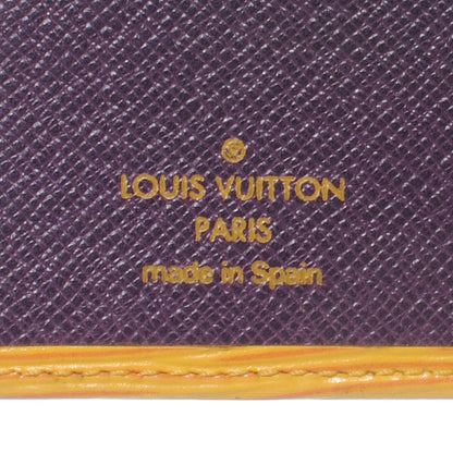 Louis Vuitton Epi Checkbook Cover Yellow 7 of 8