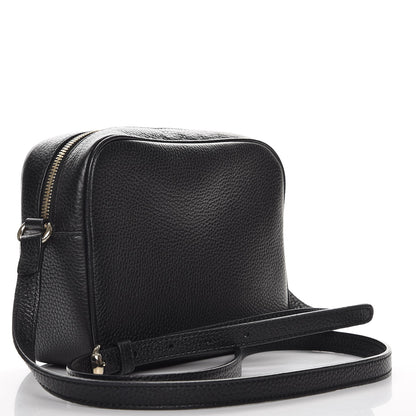 Gucci Pebbled Calfskin Small Soho Disco Bag Black 3 of 7