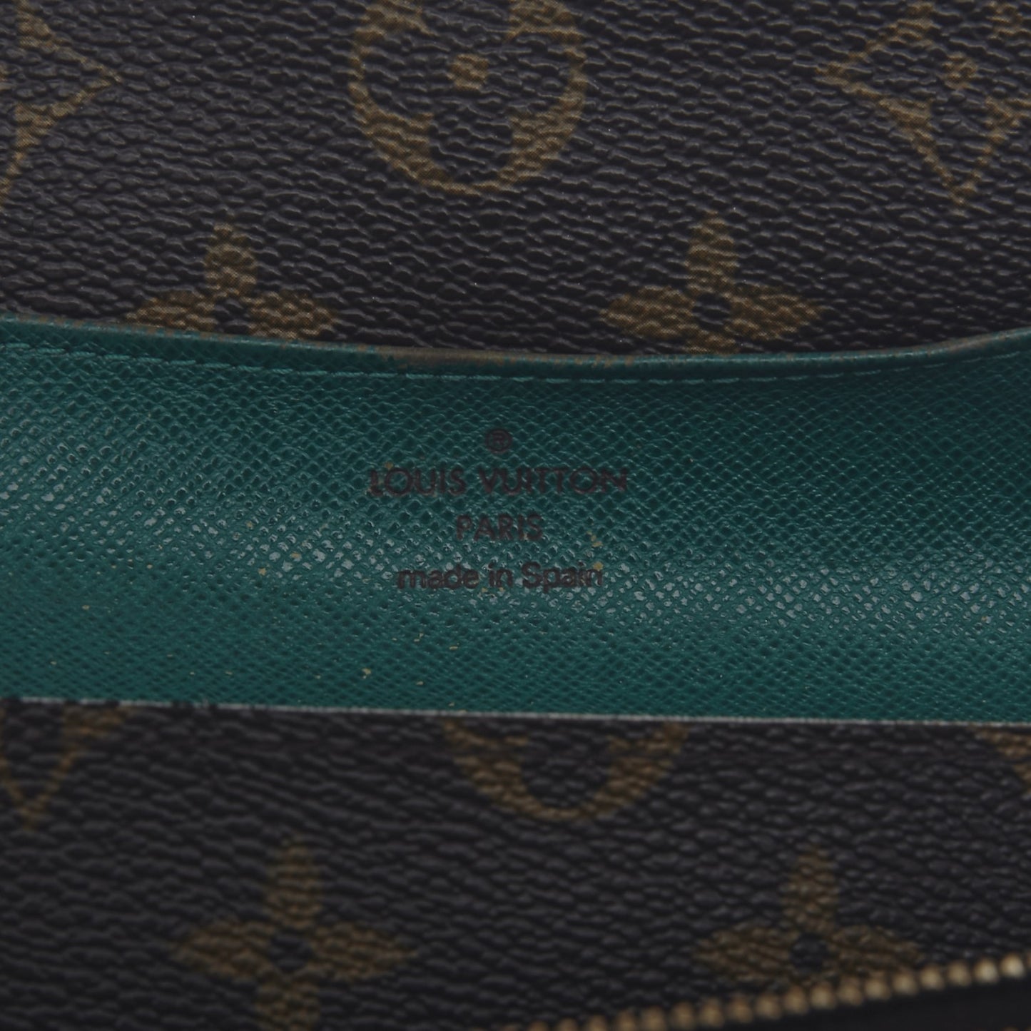 Monogram Emilie Wallet Vert