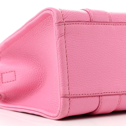 Marc Jacobs Grained Calfskin Small The Tote Bag Candy Pink 9 of 12