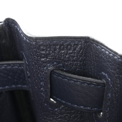 Hermes Togo Kelly Ado Backpack Bleu Nuit 7 of 11